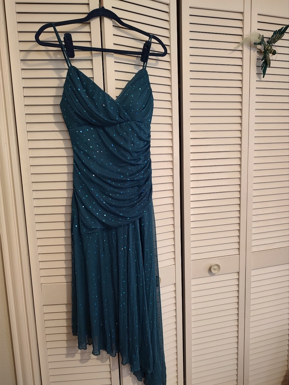 Y2K Glitter Sequin Fairycore Pixiecore Prom Dress